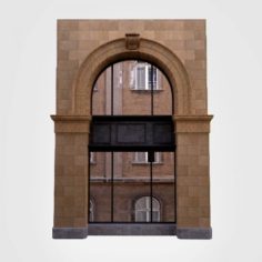 Architecture Detail-Classic window arc- 3D Model