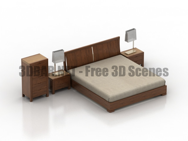 TopMebel Madrid Bedroom 3D Collection