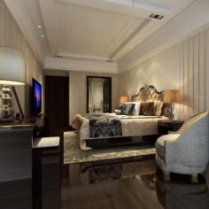 Bedroom – Modern Style -9413 3D Model