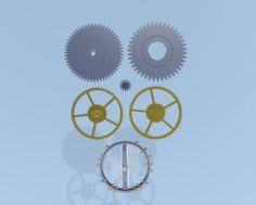 Gear balancer Free 3D Model