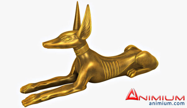 Anubis 3d model