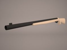 Shotgun Winchester 1887 Long 3D Model