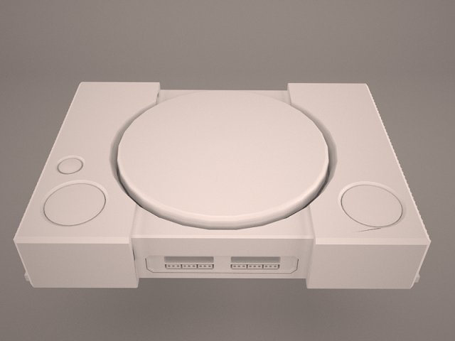 Play station 3D Model