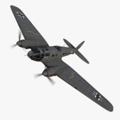 Heinkel He 111 6N-CK 3D Model