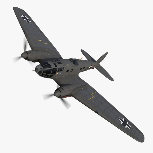 Heinkel He 111 6N-CK 3D Model