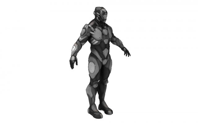 Character Game 3D Model