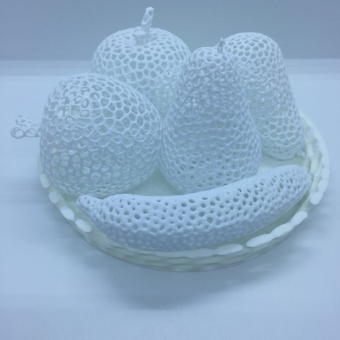 voronoi fruit cup 3D Print Model