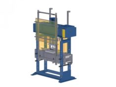 Hydraulic press 200t 3D Model