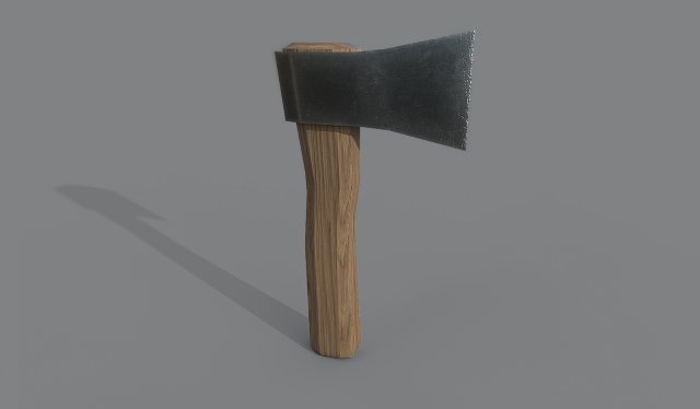 Simple axe 3D Model