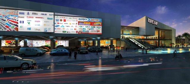 Topcare shopping mall 3D Model