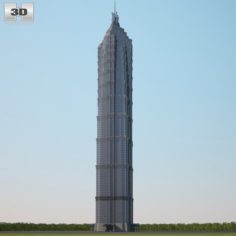 Jin Mao Tower 3D Model