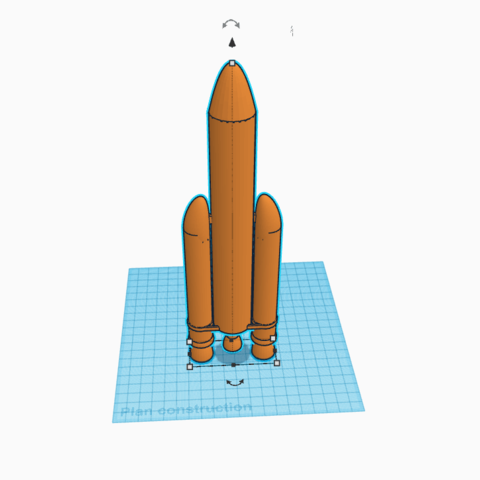 Ariane 5 3D Print Model