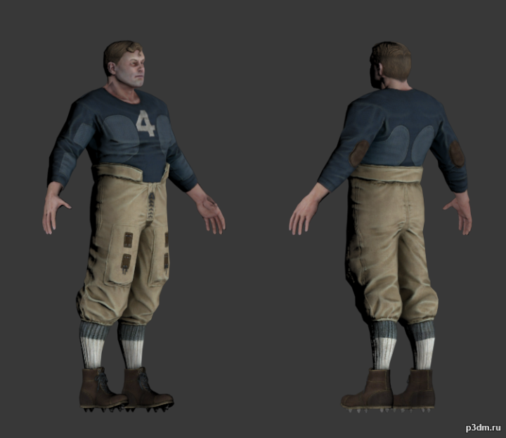 Danny Wilkins 3D Model