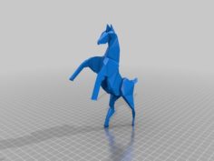 Unicorn Polygon  3D Print Model