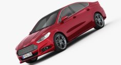 Ford Mondeo 2015 3D Model