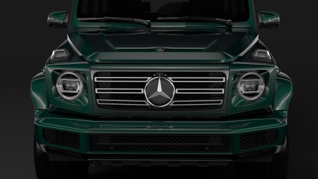 Mercedes-Benz G 550 W464 2018 3D Model
