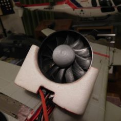 70mm 12-blade EDF fan. Fits Starmax F-5 EDF. 3D Print Model