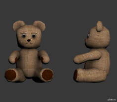 Toy: Teddy Bear 3D Model