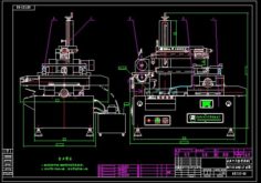 DK7732 WEDM machine 3D Model