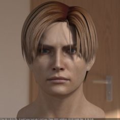 Human head male v6 3D Model