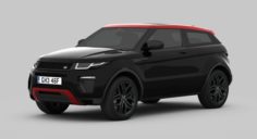 Range Rover Evoque Ember Edition 2017 3D Model