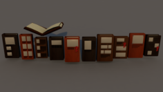 Books 3D Model