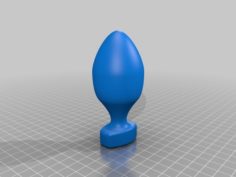 Buttplug 10*4.5*4.5 cm 3D Print Model