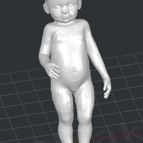 baby toddler 3D Print Model
