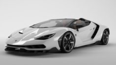 Lamborghini Centenario Roadster – Element 3D 3D Model