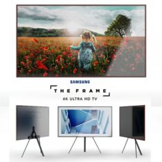 3D Samsung Frame 4K Ultra HD TV 3D Model