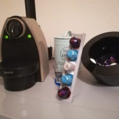 Coffee capsule dispenser 3D Print Model