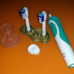 electric toothbrush holder 3D Print Model