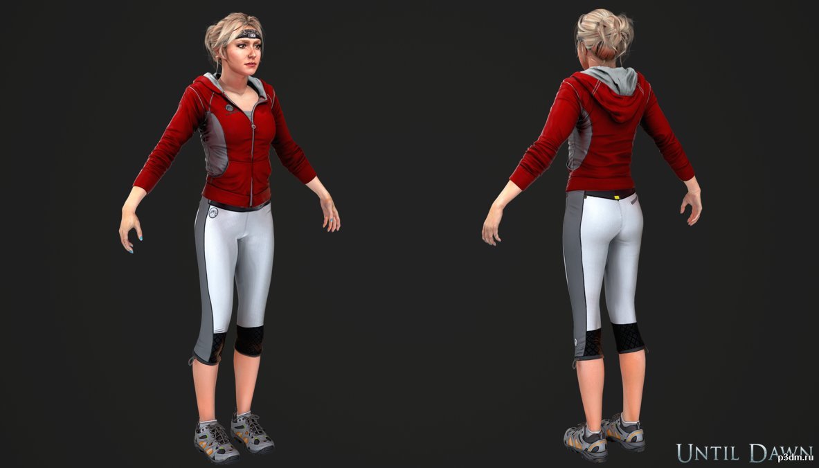 Sam Climbing 3D Model