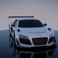 Audi R8 LMS						 Free 3D Model