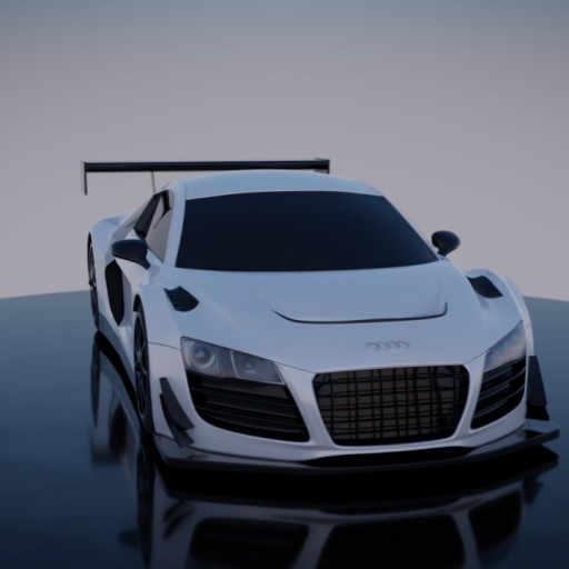 Audi R8 LMS						 Free 3D Model