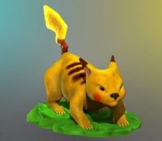 Pikachu realistic 3D 3D Model