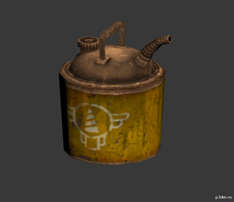 Gas Can 3D Model