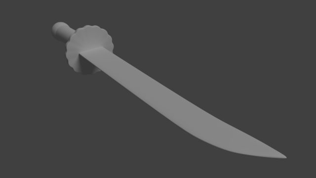 Sword 3D Model