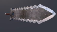 Sword-Big Sword TXTR 3D Model
