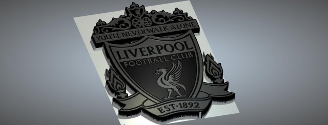 Liverpool logo 3D Model