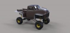 Dirt dragster 3D Model