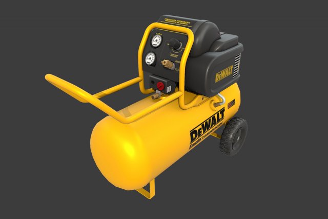 Air Compressor 3D Model