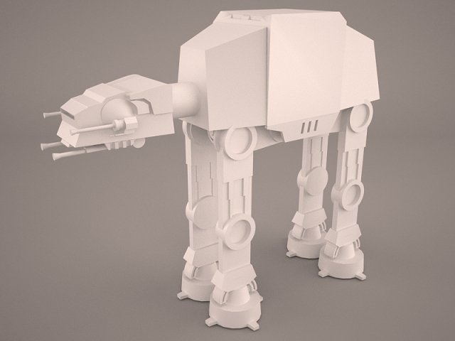 At-at Star Wars 3D Model