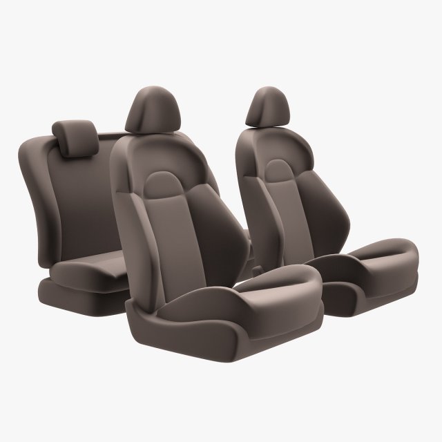 Nissan Juke Chairs 3D Model