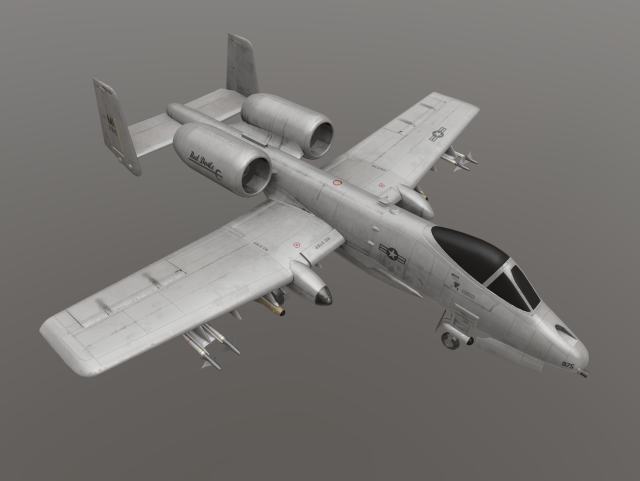 A-10 3D Model