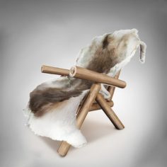 EM Deer Chair 3D Model