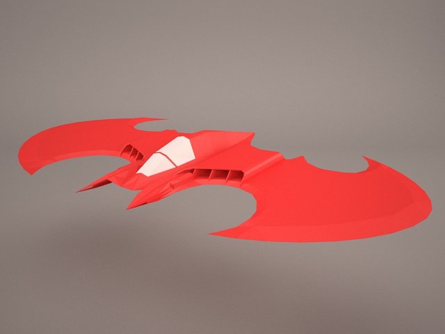 BatWing Starfighter 3D Model