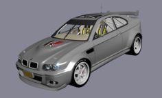 Bmw m3 concept modified 3D Model