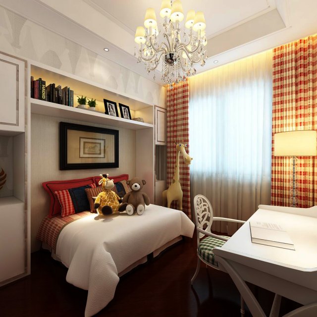 Beautifully stylish and luxurious bedrooms 88 3D Model