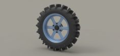 Offroad wheel 20 3D Model